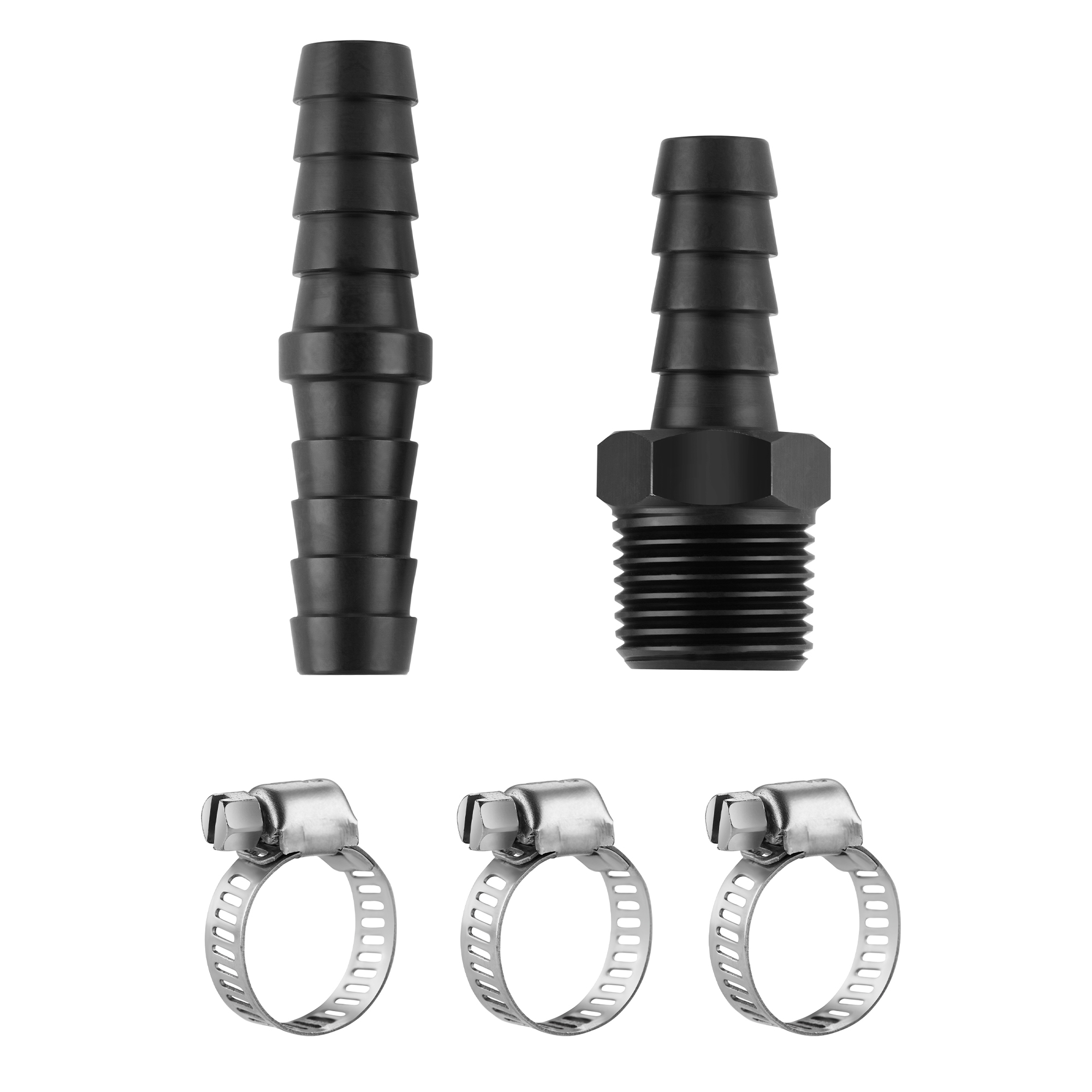 DEWALT 3/8'' Air Hose Repair Kit, Stainless Steel and Aluminum, Model# DXCM012-0259